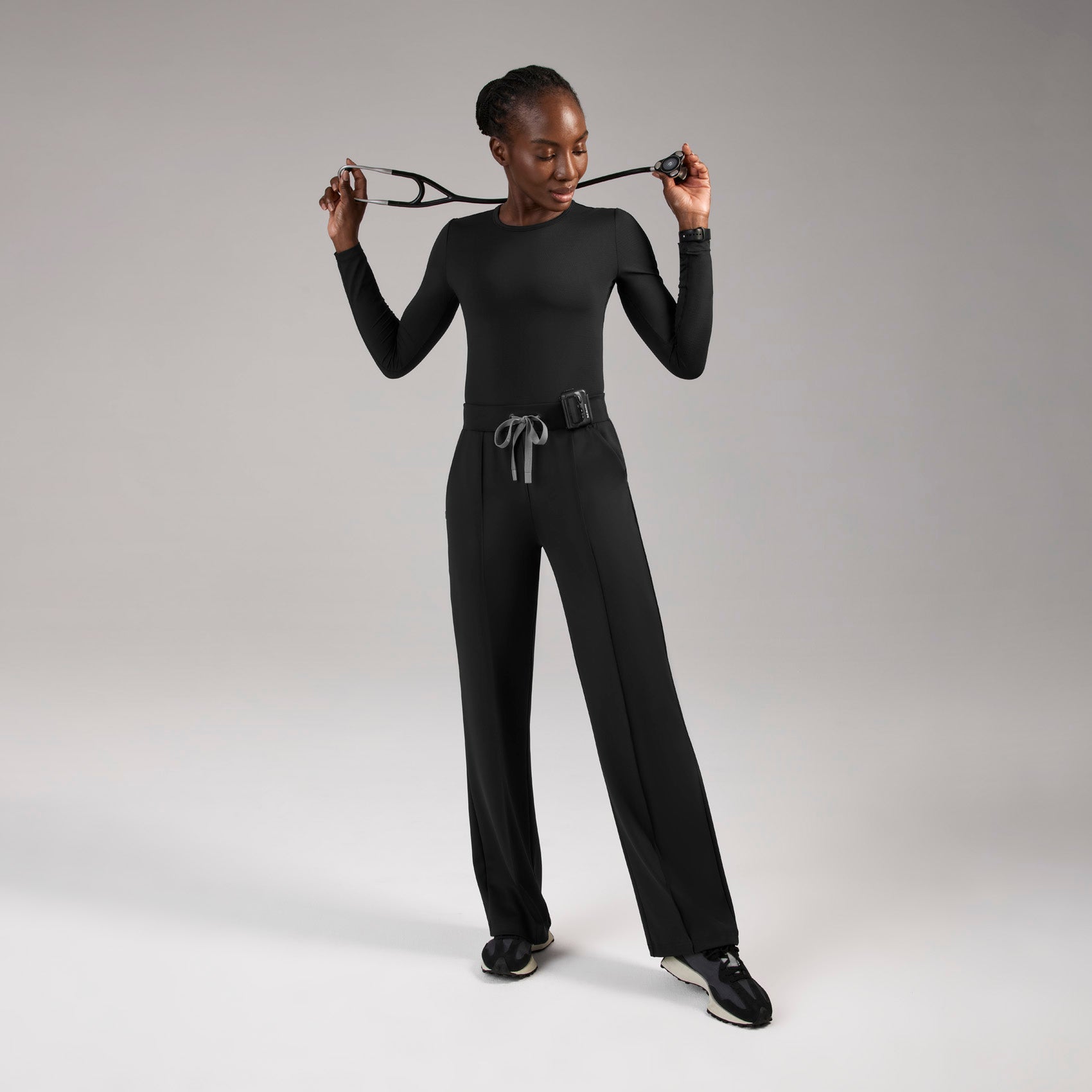 FIGS High Waisted Piedra FORMx Straight Leg Scrub Pants - Image 2