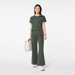 Alternative view of FIGS Addison Oversized Tunic Scrub Top-XXS